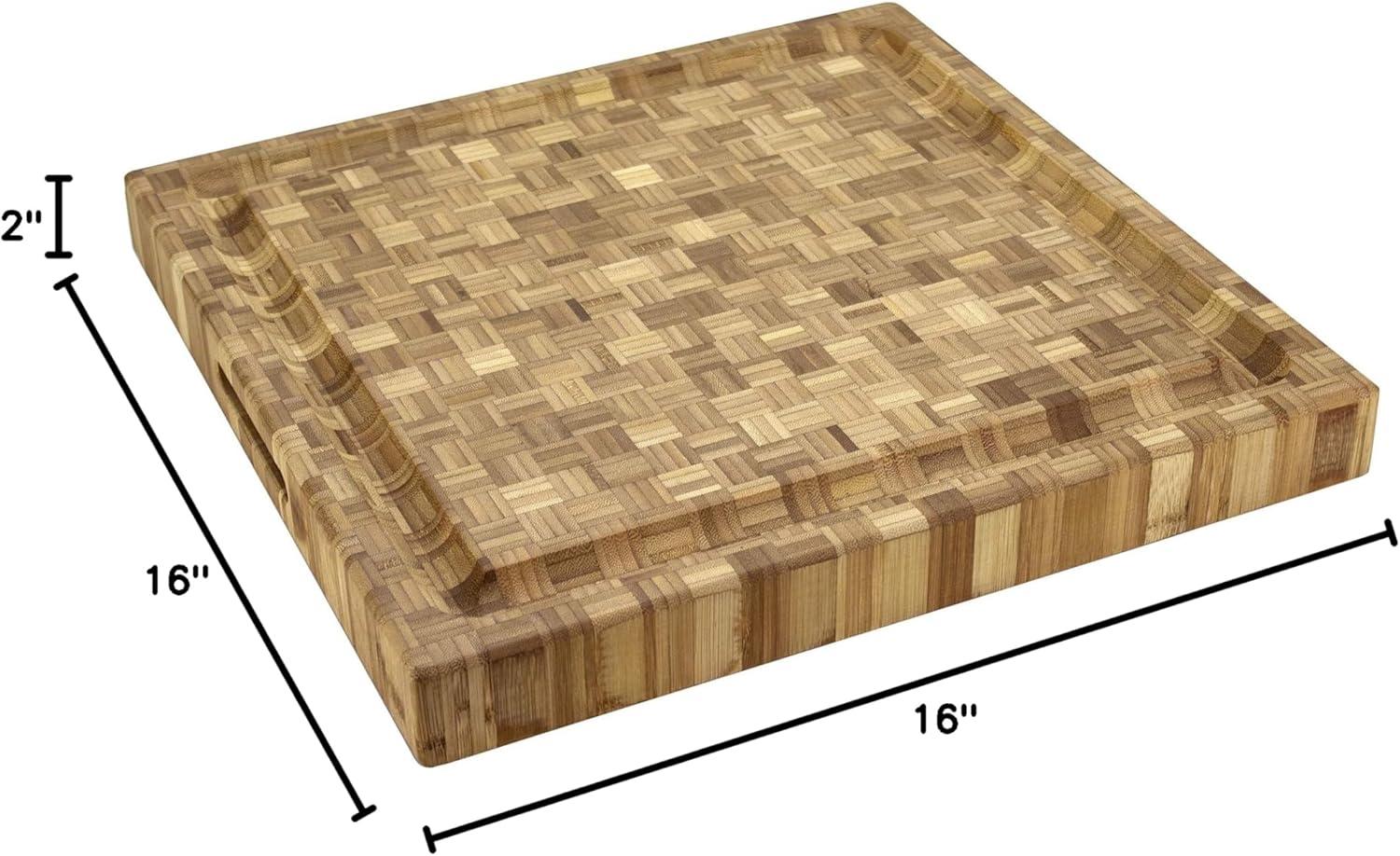 imageTotally Bamboo Bamboo Big Easy Chopping Block 19 x 13516L x 16W