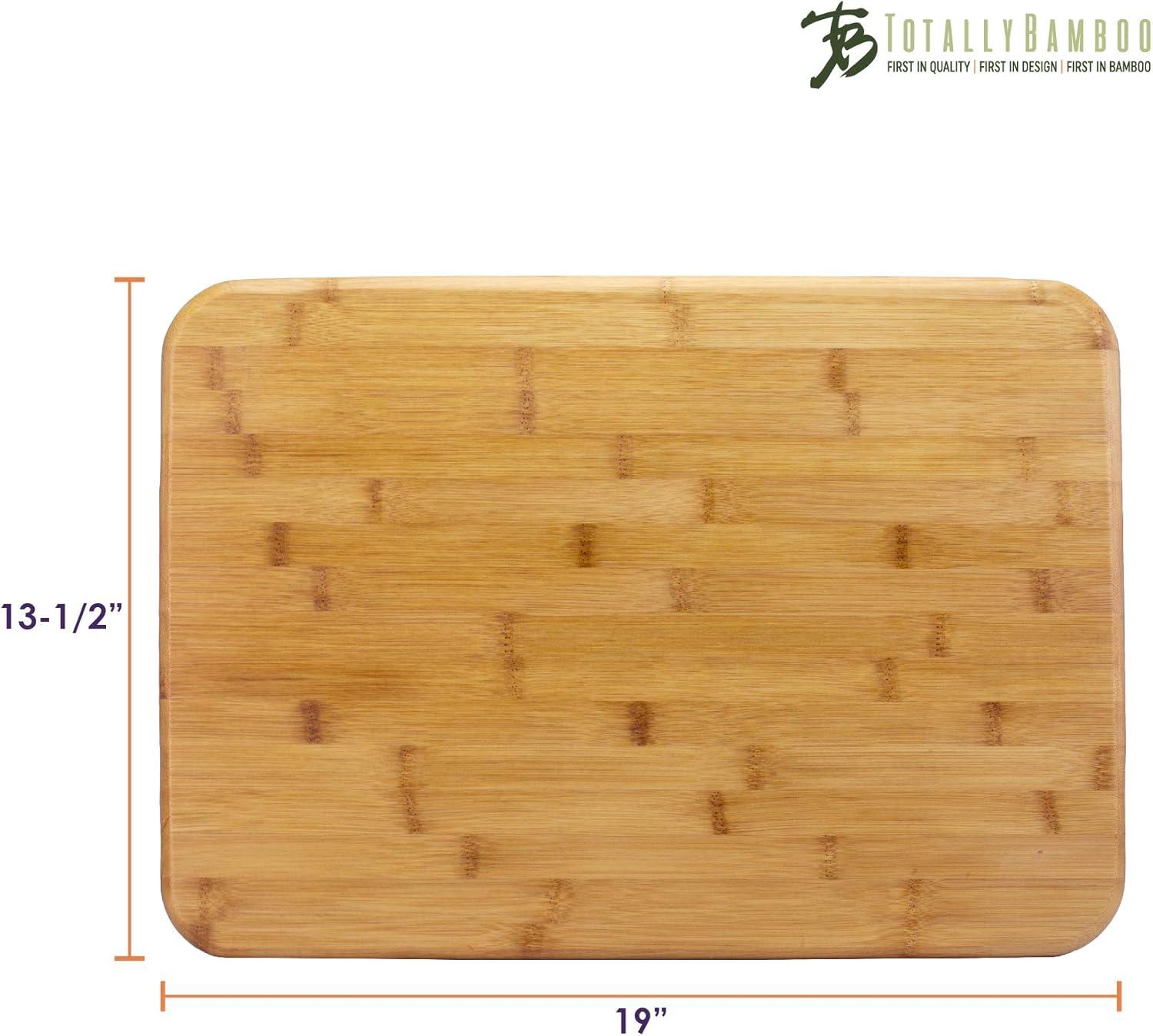 imageTotally Bamboo Bamboo Big Easy Chopping Block 19 x 13519L x 135W