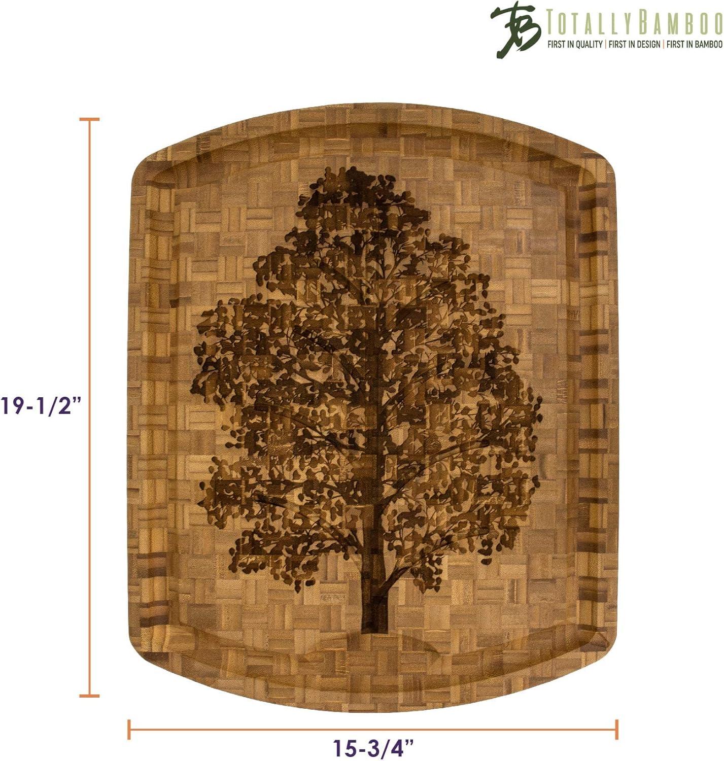 imageTotally Bamboo Family Tree Bamboo Carving Board with Etched Juice Groove 1912 x 1534 x 1Family Tree
