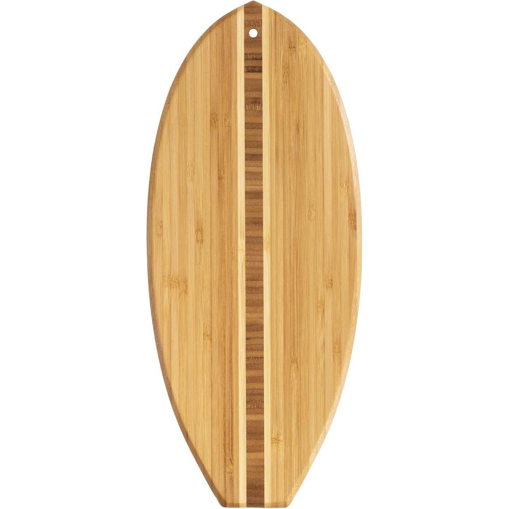 imageTotally Bamboo Lil Surfer Surfboard Shaped Bamboo Serving and Cutting Board 1412 x 614L x 6W