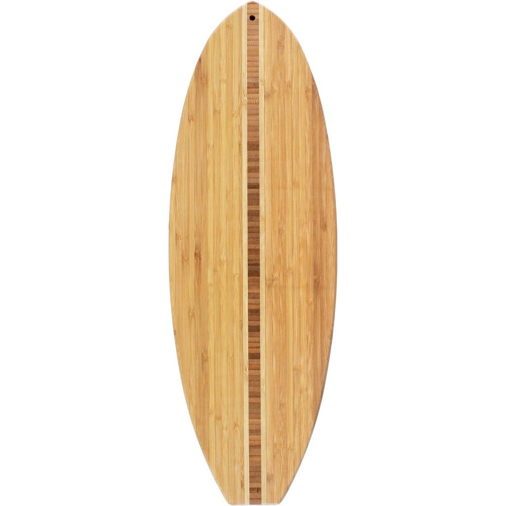 imageTotally Bamboo Lil Surfer Surfboard Shaped Bamboo Serving and Cutting Board 1412 x 623L x 75W
