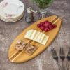 Totally Bamboo Lil’ Surfer Surfboard Shaped Bamboo Serving and Cutting Board, 14-1/2″ x 6(14″L x 6″W)
