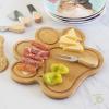 Totally Bamboo Paw Shaped Cutting Board – Bamboo Wood Charcuterie and Cheese Board with Juice Grooves, Fun Serving Board and Gift for Dog and Cat Lovers, 11 x 10 Inches(11″L x 10″W)