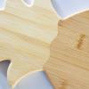 Totally Bamboo Pineapple Shaped Bamboo Wood Cutting Board and Charcuterie Board, 14-3/8″ x 7-1/2″(14.4″L x 7.5″W)