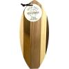 Totally Bamboo Rock & Branch Series Shiplap Pineapple Shaped Wood Serving and Cutting Board | Great for Wall Art 14-3/8″ x 8″ x 5/8″(Lil Surfer)
