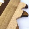 Totally Bamboo Rock & Branch Series Shiplap Pineapple Shaped Wood Serving and Cutting Board | Great for Wall Art 14-3/8″ x 8″ x 5/8″(Pineapple)