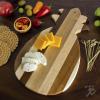 Totally Bamboo Rock & Branch Series Shiplap Pineapple Shaped Wood Serving and Cutting Board | Great for Wall Art 14-3/8″ x 8″ x 5/8″(Pineapple)