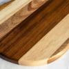 Totally Bamboo Rock & Branch Series Shiplap Ukulele Shaped Wood Serving and Cutting Board | Great for Wall Art