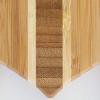 Totally Bamboo Sea Turtle Shaped Cutting Board and Charcuterie Serving Tray, Great for Wall Display(11″L x 15″W)