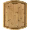 Totally Bamboo Family Tree Bamboo Carving Board with Etched Juice Groove, 19-1/2″ x 15-3/4″ x 1″(Farmhouse Carver 19.5″ x 15.5″)