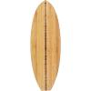 Totally Bamboo Lil’ Surfer Surfboard Shaped Bamboo Serving and Cutting Board, 14-1/2″ x 6(23″L x 7.5″W)