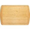 Totally Bamboo Malibu Bamboo Cutting Board with Juice Groove, 18″ x 12″, Natural(Vertical Grain)