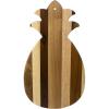 Totally Bamboo Rock & Branch Series Shiplap Pineapple Shaped Wood Serving and Cutting Board | Great for Wall Art 14-3/8″ x 8″ x 5/8″(Pineapple)