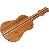 Totally Bamboo Ukulele Shaped Bamboo Serving Board, 22″ by 9″