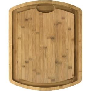 Totally Bamboo Family Tree Bamboo Carving Board with Etched Juice Groove, 19-1/2″ x 15-3/4″ x 1″(Farmhouse Carver 19.5″ x 15.5″)