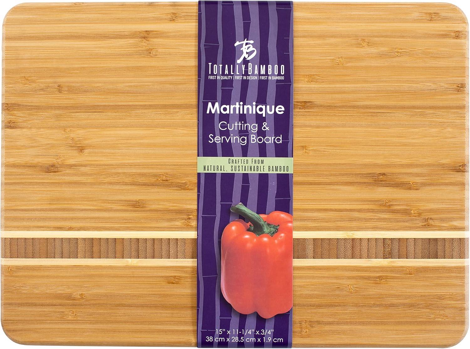 imageTotally Bamboo Aruba Bamboo Serving and Cutting Board 1212 x 815L x 11W