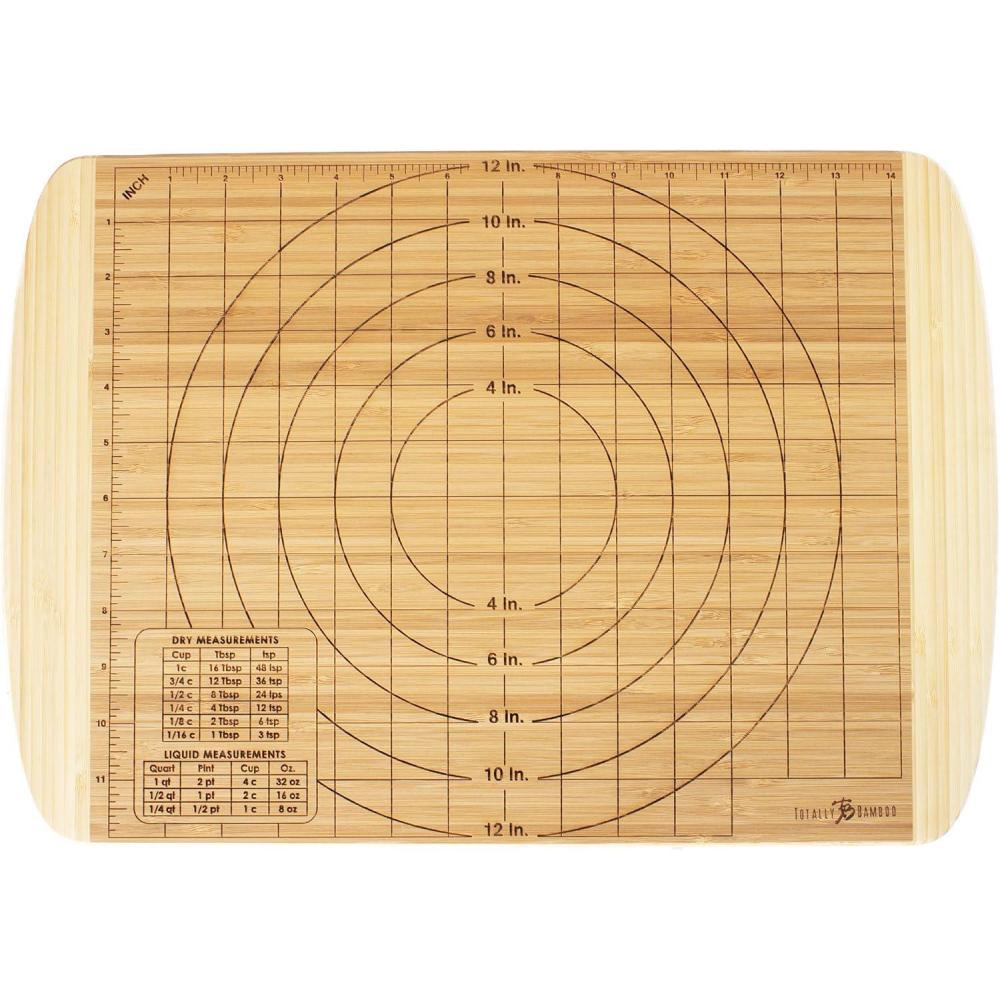 imageTotally Bamboo Kona Groove Bamboo Carving amp Cutting Board 18 x 1212Bakers Board 18 x 125