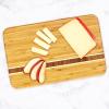 Totally Bamboo Aruba Bamboo Serving and Cutting Board, 12-1/2″ x 8″(12.5″L x 8″W)