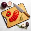 Totally Bamboo Poly-Boo Reversible Cutting Board – Dual-Sided with Bamboo & BPA-Free Poly Surfaces | 15″ x 11″ Meat & Vegetable Prep Board | Durable & Knife-Friendly