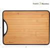 Totally Bamboo Poly-Boo Reversible Cutting Board – Dual-Sided with Bamboo & BPA-Free Poly Surfaces | 15″ x 11″ Meat & Vegetable Prep Board | Durable & Knife-Friendly