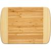 Totally Bamboo Kona Groove Bamboo Carving & Cutting Board, 18″ x 12-1/2″(Hana (10″ x 7″))