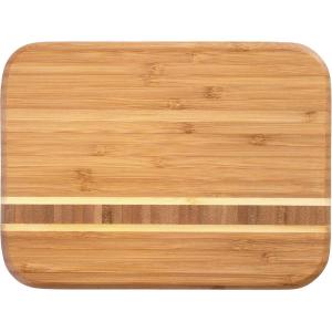Totally Bamboo Aruba Bamboo Serving and Cutting Board, 12-1/2″ x 8″(9″L x 6.5″W)