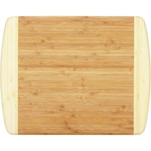 Totally Bamboo Kona Groove Bamboo Carving & Cutting Board, 18″ x 12-1/2″(Kauai (14.5″ x 11.5″))