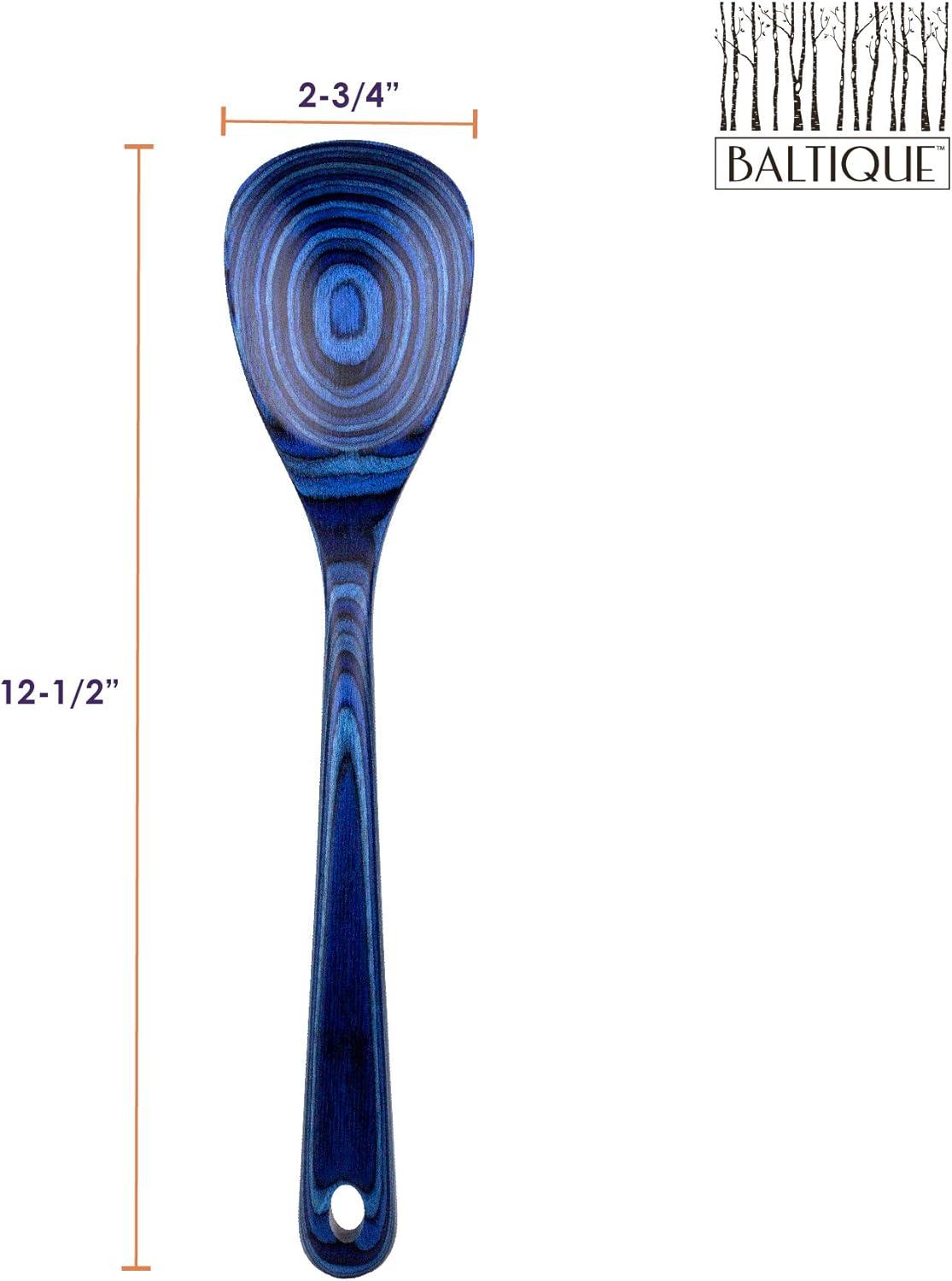 imageBaltique Malta Collection Cheese Spreader Knife in Colored Birch WoodMixing Spoon