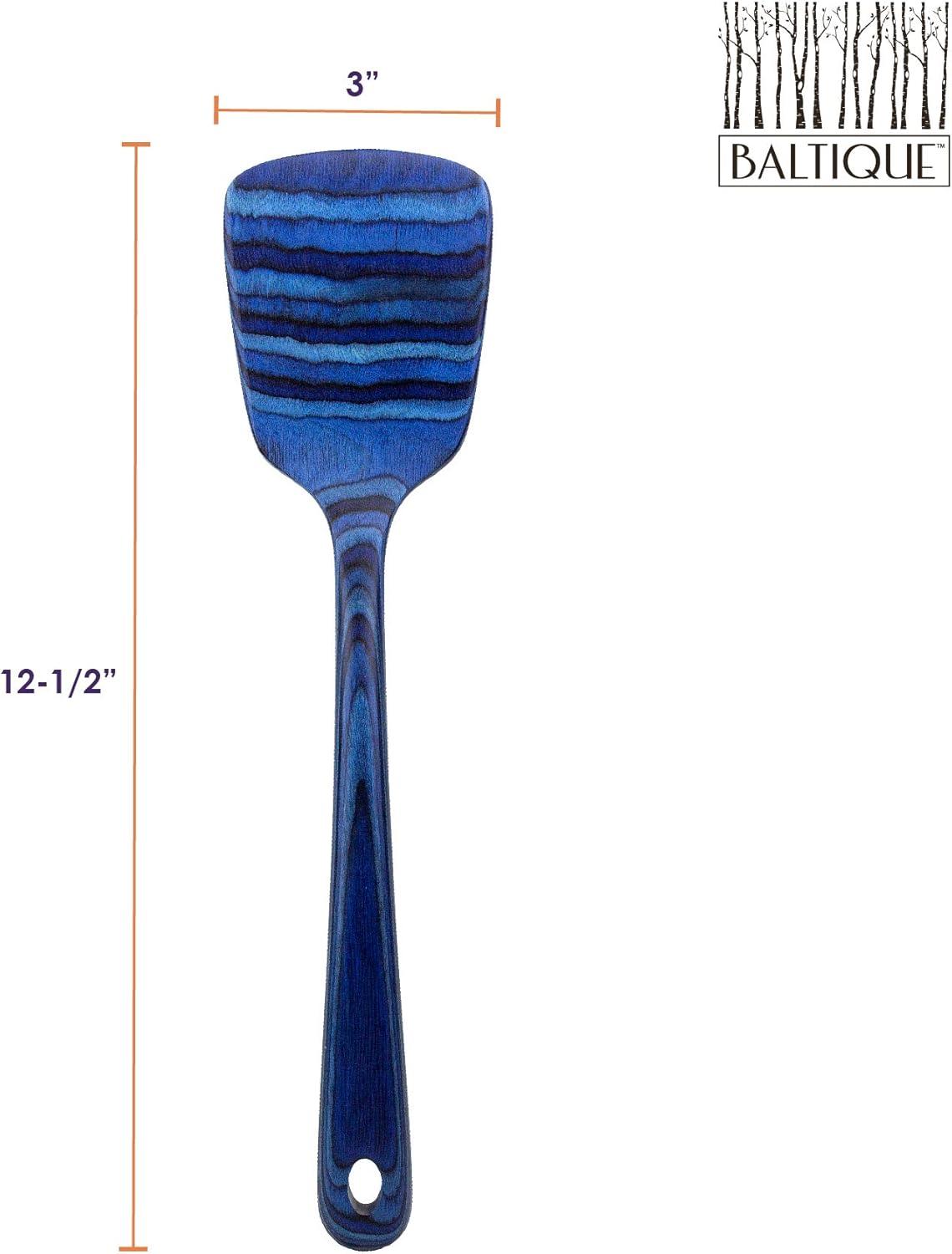 imageBaltique Malta Collection Cheese Spreader Knife in Colored Birch WoodSpatula