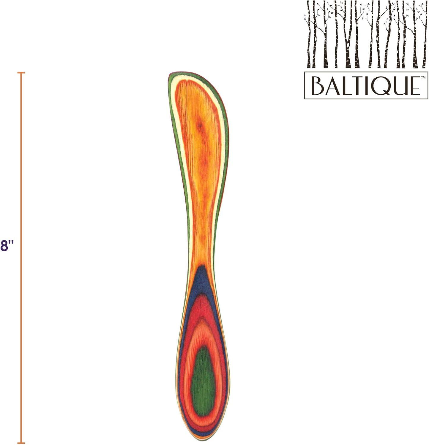 imageTotally Bamboo Baltique Marrakesh Collection Cheese Spreader Knife in Colored Birch Wood