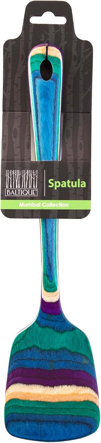 imageTotally Bamboo Baltique Mumbai Collection 2in1 Wooden Measuring Spoon with Tablespoon and Teaspoon MeasurementsSpatula