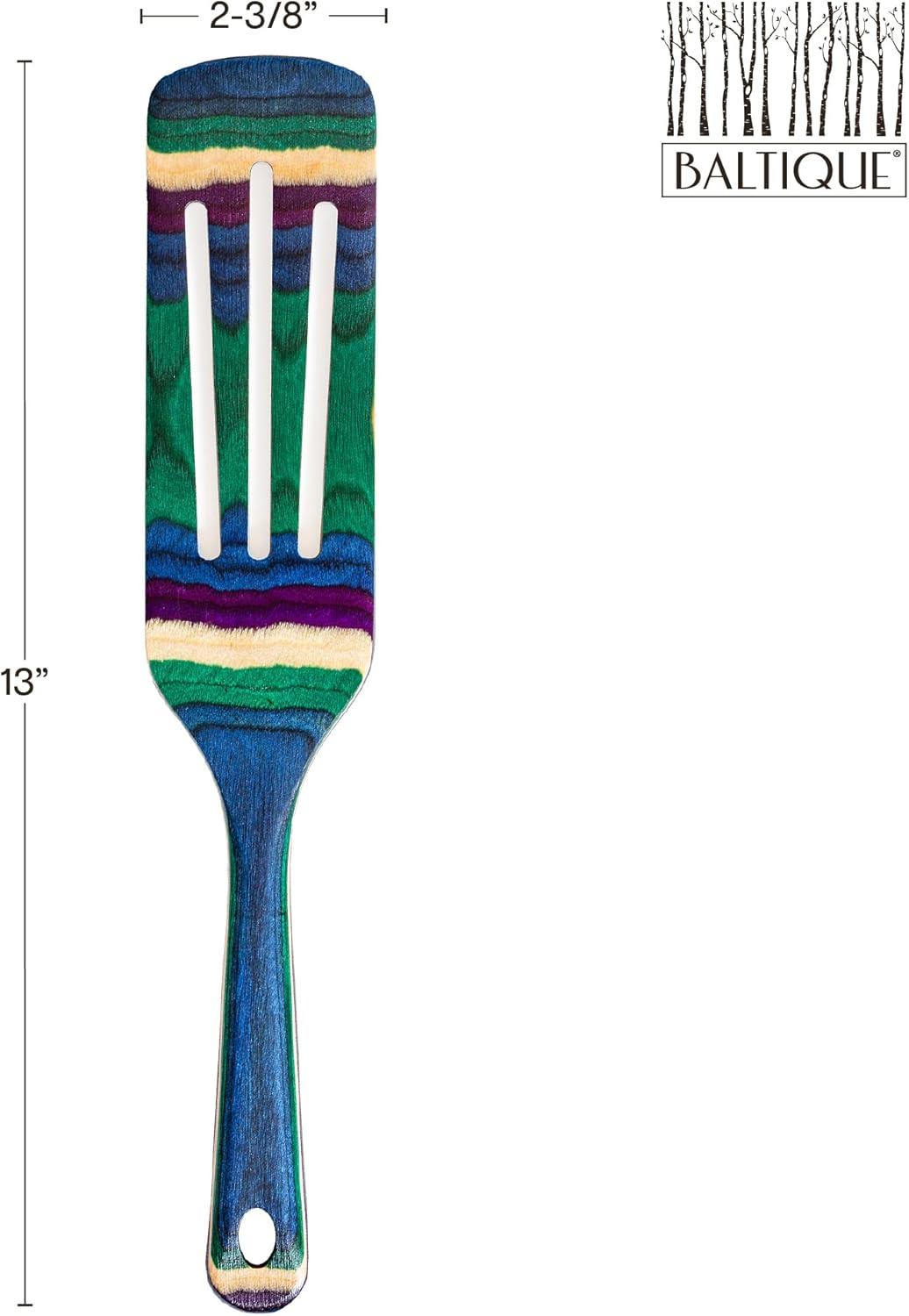 imageTotally Bamboo Baltique Mumbai Collection 2in1 Wooden Measuring Spoon with Tablespoon and Teaspoon MeasurementsSpurtle