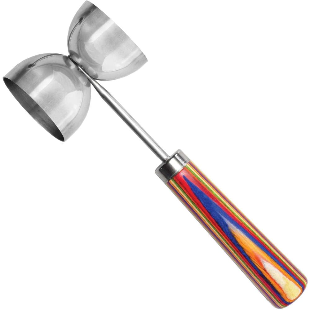 imageTotally Bamboo Baltique Marrakesh Collection Wine Bottle Stopper Multicolor LeakProof and Reusable Wine Saver Preserves Beverage FreshnessDouble Jigger