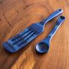 Baltique Malta Collection Cheese Spreader Knife in Colored Birch Wood(2-Pc Utensil Set)