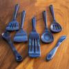 Baltique Malta Collection Cheese Spreader Knife in Colored Birch Wood(7-Pc Utensil Set)