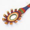 Baltique Mumbai Collection Wooden Spaghetti Spoon – 12.5″ Pasta Server with Teeth, Colorful Birch Wood Utensil for Portioning, Stirring & Serving Noodles(Marrakesh)