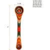 Totally Bamboo Baltique Marrakesh Collection 2 in 1 Wooden Measuring Spoon with Tablespoon and Teaspoon Measurements(7 inches)