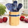 Totally Bamboo Baltique Marrakesh Collection Kitchen Utensil Holder, Large Cooking Utensil Crock for Countertop(Malta)