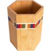 Totally Bamboo Baltique Marrakesh Collection Kitchen Utensil Holder, Large Cooking Utensil Crock for Countertop(Marrakesh)
