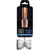 Totally Bamboo Baltique Marrakesh Collection Wine Bottle Stopper, Multicolor Leak-Proof and Reusable Wine Saver, Preserves Beverage Freshness(Double Jigger)