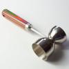 Totally Bamboo Baltique Marrakesh Collection Wine Bottle Stopper, Multicolor Leak-Proof and Reusable Wine Saver, Preserves Beverage Freshness(Double Jigger)