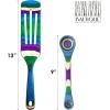 Totally Bamboo Baltique Mumbai Collection 2-in-1 Wooden Measuring Spoon with Tablespoon and Teaspoon Measurements(2-Pc. Set)