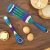 Totally Bamboo Baltique Mumbai Collection 2-in-1 Wooden Measuring Spoon with Tablespoon and Teaspoon Measurements(2-Pc. Set)