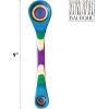 Totally Bamboo Baltique Mumbai Collection 2-in-1 Wooden Measuring Spoon with Tablespoon and Teaspoon Measurements(2-in-1 Measuring Spoon)