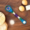 Totally Bamboo Baltique Mumbai Collection 2-in-1 Wooden Measuring Spoon with Tablespoon and Teaspoon Measurements(2-in-1 Measuring Spoon)