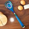 Totally Bamboo Baltique Mumbai Collection 2-in-1 Wooden Measuring Spoon with Tablespoon and Teaspoon Measurements(Mixing Spoon)