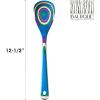 Totally Bamboo Baltique Mumbai Collection 2-in-1 Wooden Measuring Spoon with Tablespoon and Teaspoon Measurements(Mixing Spoon)