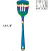 Totally Bamboo Baltique Mumbai Collection 2-in-1 Wooden Measuring Spoon with Tablespoon and Teaspoon Measurements(Slotted Spatula)