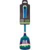 Totally Bamboo Baltique Mumbai Collection 2-in-1 Wooden Measuring Spoon with Tablespoon and Teaspoon Measurements(Slotted Spatula)