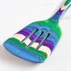 Totally Bamboo Baltique Mumbai Collection 2-in-1 Wooden Measuring Spoon with Tablespoon and Teaspoon Measurements(Slotted Spatula)
